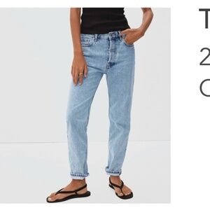 Everlane Rigid Slouch Jeans, like new, size 28